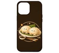 Carcasa para iPhone 12 Pro MAX Lindo Bola De Masa Gyoza Kawaii Asiático Amante De La Comida