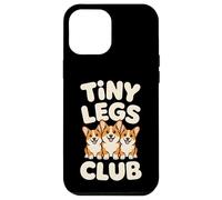Carcasa para iPhone 12 Pro MAX Lindo Corgi para Mascotas de Tiny Legs Club, Amante de los Perros