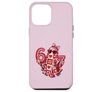 Carcasa para iPhone 12 Pro MAX Lindo Crochet Ghost 67 Meme Pink Coquette Cumpleaños 67