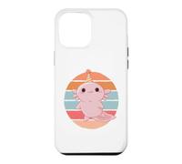 Carcasa para iPhone 12 Pro MAX Lindo diseño Retro de Fiesta Axolotl