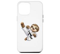 Carcasa para iPhone 12 Pro MAX Lindo Perezoso Karate Kid Artes Marciales