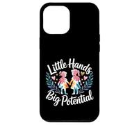 Carcasa para iPhone 12 Pro MAX Little Hands Big Potential Leader Kids Pride -