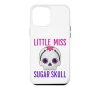 Carcasa para iPhone 12 Pro MAX Little Miss Sugar Skull Divertido Niño Niña Chica Mexicana Diversión