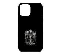 Carcasa para iPhone 12 Pro MAX Live Hard Die Worthy Viking Sword Diseño nórdico