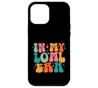Carcasa para iPhone 12 Pro MAX LOML Love of My Life Era Groovy Retro Esposa Novia Corazones