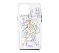 Carcasa para iPhone 12 Pro MAX Londres Reino Unido Metro Train Railway - Souvenir Ruta Mapa Europa