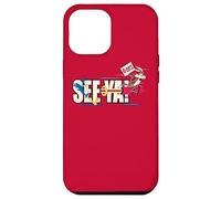 Carcasa para iPhone 12 Pro MAX Looney Tunes Wile E. Coyote and Roadrunner See Ya