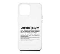 Carcasa para iPhone 12 Pro MAX Lorem Ipsum | Frases en latín, Diseño Gráfico, Edición de Textos