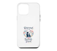 Carcasa para iPhone 12 Pro MAX Los Animales Rescatados Son Mis Favoritos Amante Perros