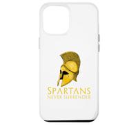 Carcasa para iPhone 12 Pro MAX Los espartanos Nunca se rinden - Historia Griega Antigua Esparta