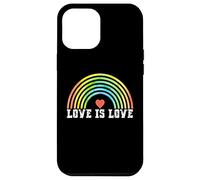 Carcasa para iPhone 12 Pro MAX Love is Love Rainbow Vintage Pride LGBTQ
