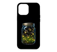 Carcasa para iPhone 12 Pro MAX Luciérnagas En Tarro Lindo Relámpago Insectos Noche Brillante