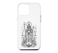 Carcasa para iPhone 12 Pro MAX Maat Pluma Verdad Antiguo Egipcio Equilibrio Mito Arte