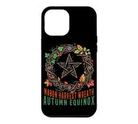 Carcasa para iPhone 12 Pro MAX Mabon Harvest Wreath Autumn Equinoccio Rueda del Año Pagano
