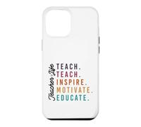 Carcasa para iPhone 12 Pro MAX Maestro Vida Enseñar Inspirar Motivar Educar