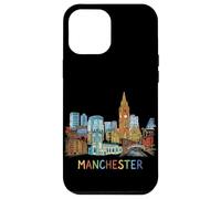 Carcasa para iPhone 12 Pro MAX Manchester, Inglaterra, Recuerdo, Ciudad, hito Regalo