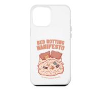 Carcasa para iPhone 12 Pro MAX manifiesto pudriéndose la Cama Gen z Meme