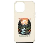 Carcasa para iPhone 12 Pro MAX Manitou Springs, Colorado, EE. UU., diseño panorámico Retro de montañas