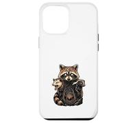 Carcasa para iPhone 12 Pro MAX Mapache Zarigüeya Tejón Bosque Místico