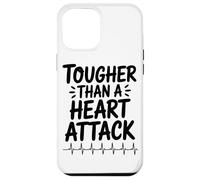 Carcasa para iPhone 12 Pro MAX Más Duro Que Un Ataque Al Corazón. Resiliencia Y Coraje