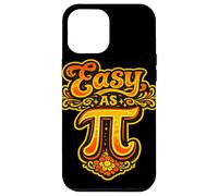 Carcasa para iPhone 12 Pro MAX Matemáticas Retro geniales y fáciles como Pi