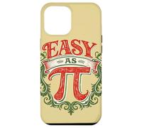 Carcasa para iPhone 12 Pro MAX Matemáticas Retro Tan fáciles como Pi