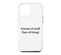Carcasa para iPhone 12 Pro MAX Mecánica Conocedor de Cosas Fixer of Things Funny Men Dad Fath