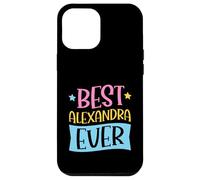 Carcasa para iPhone 12 Pro MAX Mejor Nombre Personalizado a Juego de Alexandra Ever