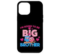 Carcasa para iPhone 12 Pro MAX Men's Boys Kids I'm Going To Be A Big Brother Graphic Design