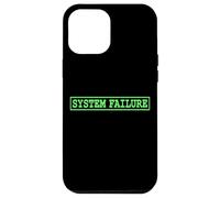 Carcasa para iPhone 12 Pro MAX Mensaje DE Error del COMPUTADOR DE FALLO del Sistema