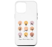 Carcasa para iPhone 12 Pro MAX Mente Cuerpo Alma Amante Yoga