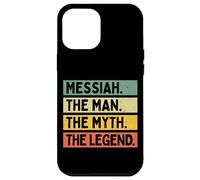 Carcasa para iPhone 12 Pro MAX Messiah The Man The Myth The Legend - Cita Personalizada Divertida
