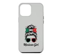 Carcasa para iPhone 12 Pro MAX Mexican Girl México Bandera Nacional Match Favorite My Game Day