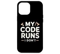 Carcasa para iPhone 12 Pro MAX Mi código se Ejecuta yo no | Coding Joke Funny Software Engineer