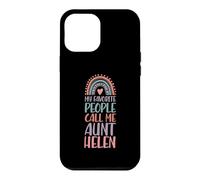 Carcasa para iPhone 12 Pro MAX Mi Gente Favorita me Llama tía Helen Nombre Tía