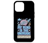 Carcasa para iPhone 12 Pro MAX Mi Mente es el Universo Cerebro Galaxia neurodivergente Autista