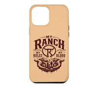 Carcasa para iPhone 12 Pro MAX Mi Rancho Mis Reglas Mi Sangre Legado Familiar