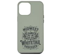 Carcasa para iPhone 12 Pro MAX Midwest Whitetail Deer Skull Buck Hunting