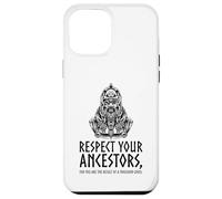 Carcasa para iPhone 12 Pro MAX Mitología vikinga - Respeta a Tus antepasados - Dios nórdico Odin