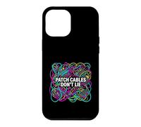 Carcasa para iPhone 12 Pro MAX Modular Synthesizer Patch Cables Don't Lie