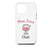 Carcasa para iPhone 12 Pro MAX Mom Juice Club Funny Wine Drinking Mothers Humor Design