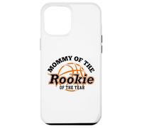 Carcasa para iPhone 12 Pro MAX Mommy Rookie of The Year Basketball Mom of The Birthday Boy