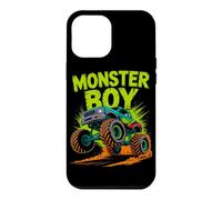 Carcasa para iPhone 12 Pro MAX Monster Truck Boy Family Crew Brother Kids Cumpleaños a Juego