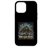Carcasa para iPhone 12 Pro MAX Mont Saint Michel France Gothic Vibes Vintage Inspired