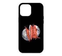 Carcasa para iPhone 12 Pro MAX Moon Tomate Slice Fresh Juice Splash - Arte Espacial Surrealista