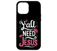 Carcasa para iPhone 12 Pro MAX Mujer Que Todos Necesitan a Jesús Divertido Devoto de la Biblia de fe Cristiana