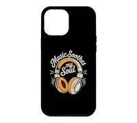 Carcasa para iPhone 12 Pro MAX Música Divertida Calma mi Alma Citas de Amantes de la Banda de músicos Lindos