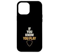 Carcasa para iPhone 12 Pro MAX Músico Humor Guitarrista Identidad Música Estilo de Vida Banda