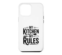 Carcasa para iPhone 12 Pro MAX My Kitchen My Rules Funny Cooking Chef Cita