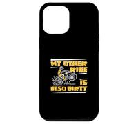 Carcasa para iPhone 12 Pro MAX My Other Ride Is Also Dirty ATV All Terrain Vehicle Quad Fan